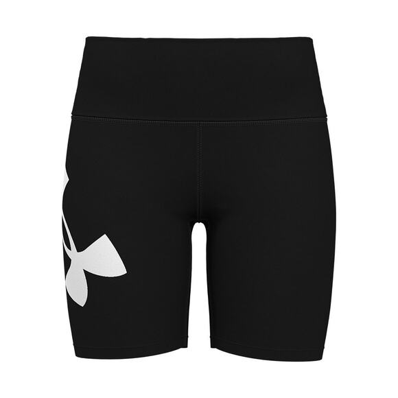 NWT Under Armour Women’s 7" Big Logo Training Shorts – Black, Size M - Picture 1 of 1